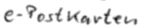 e-Postkarten